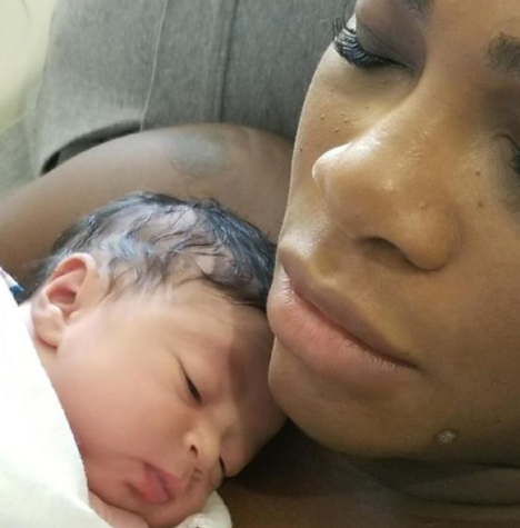 Serena Williams Beautiful Newborn Baby