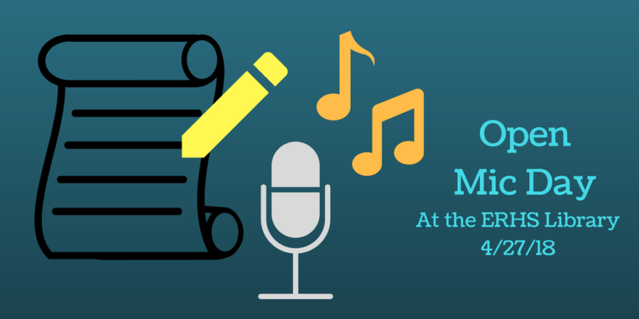 Open-Mic at the ERHS Library: poetry and karaoke extravaganza