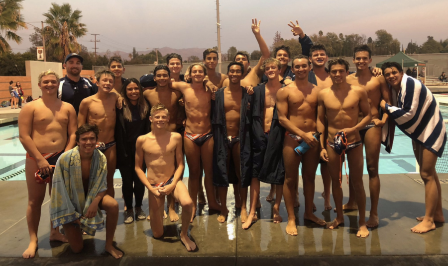 Pictured+above%2C+ERHS+Boys+Varsity+Water+Polo+team.