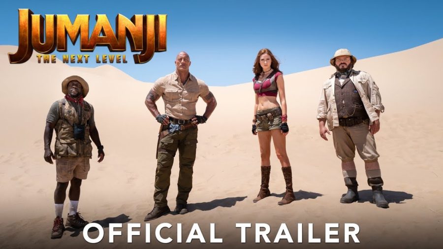 Jumanji+2%3A+The+Next+Level+Update+with+Poster