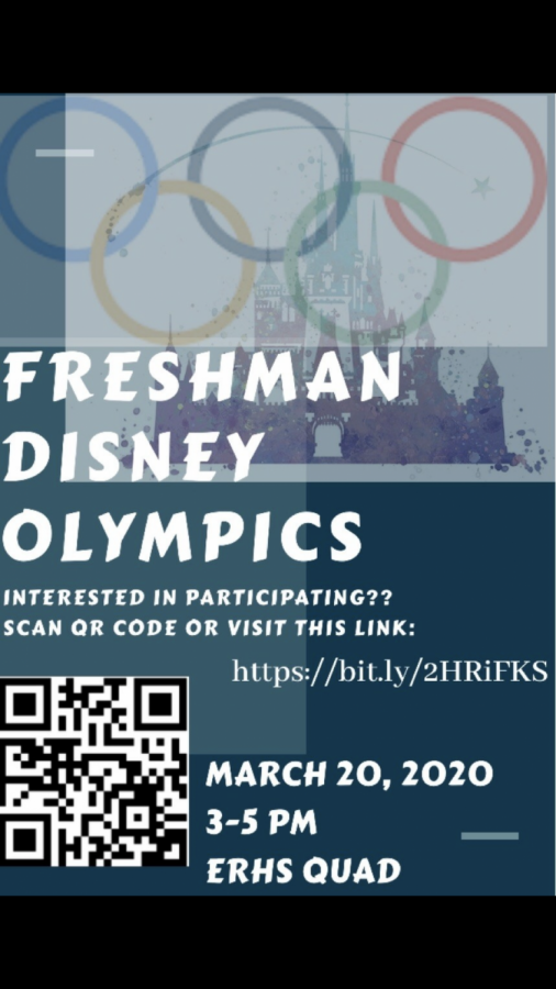 Flyer/ Sign-Up for this years freshman olympics.