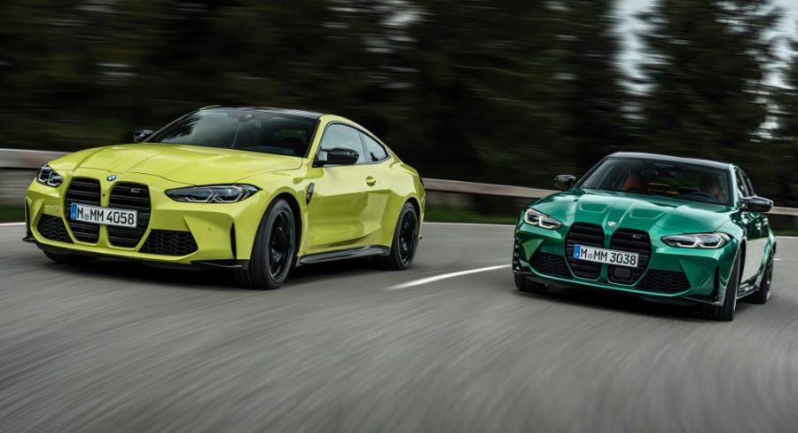 2021 BMW M3 and M4