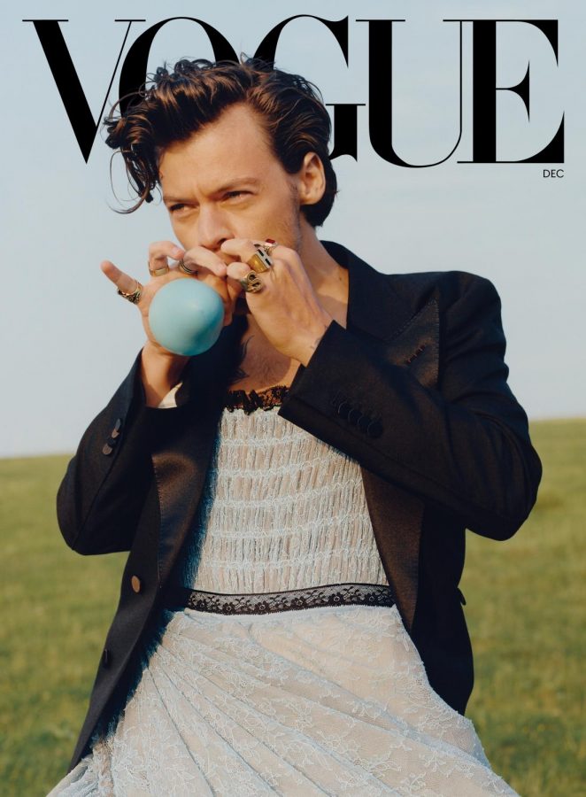 This is the cover image for the December 2020 issue of Vogue. 