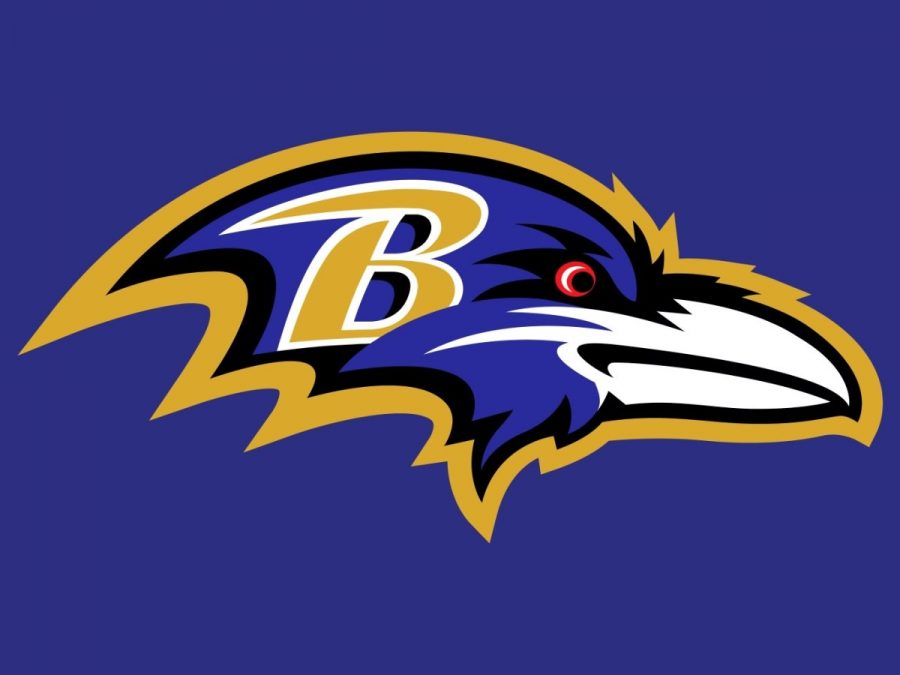 The Baltimore Ravens current team logo. 