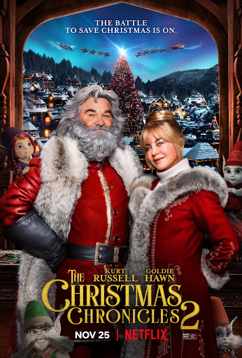 The Christmas Chronicles 2 movie poster from Netflix