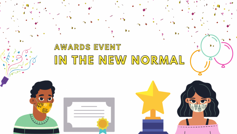 Awards event in the New Normal (Drive-thru, outdoors, mask)