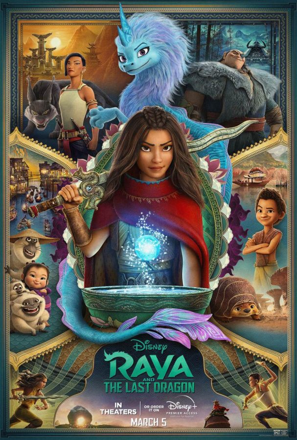 Disney Raya and The Last Dragon promotional poster (2021)