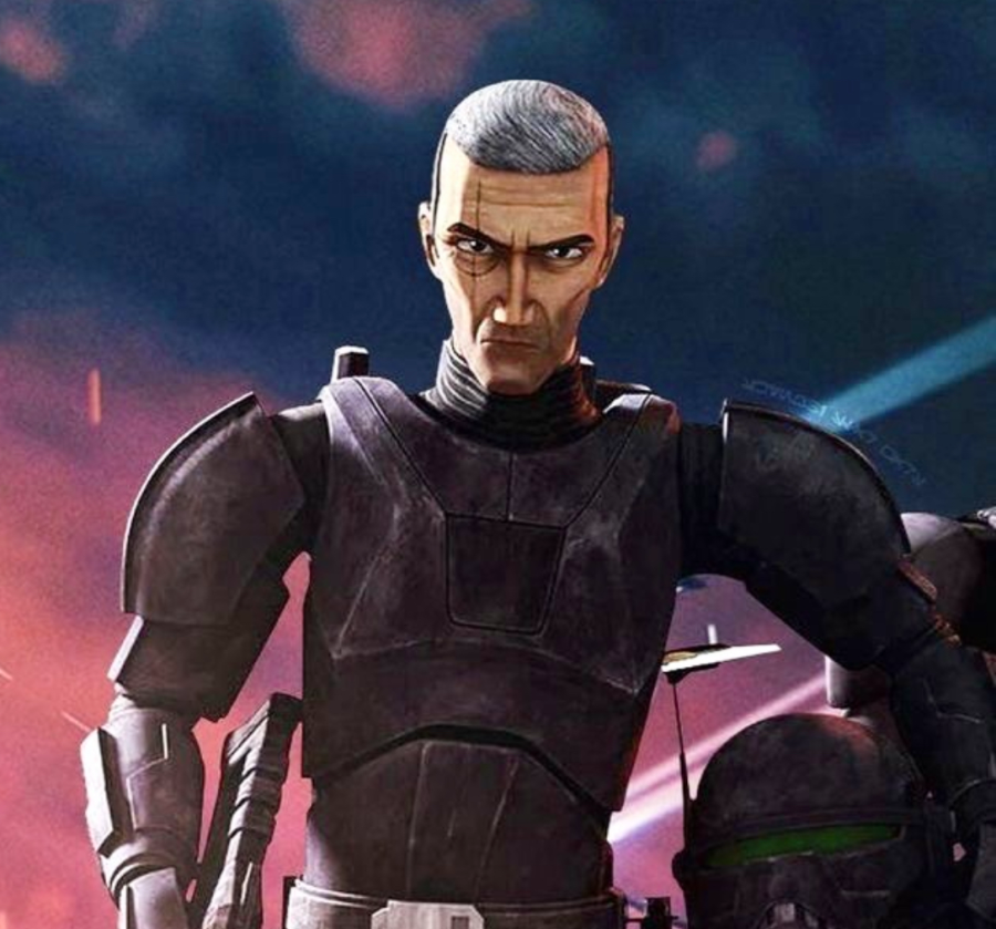 Crosshair in his Imperial armor from Star Wars : The Bad Batch.