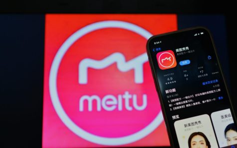 Meitu quickly became a top charting app, photo from Costfoto/Future Publishing (Getty Images). 