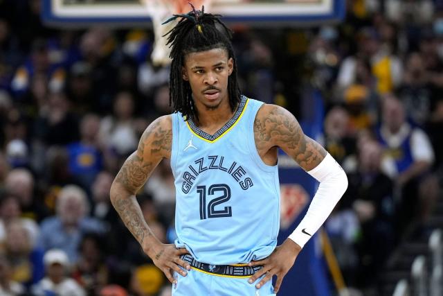 Memphis Grizzlies guard Ja Morant is currently under fire for suspension and new controversy. Photo by Thearon W. Henderson/Getty