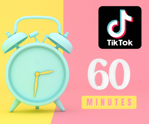Navigation to Story: TikTok sets default time limit for minors.