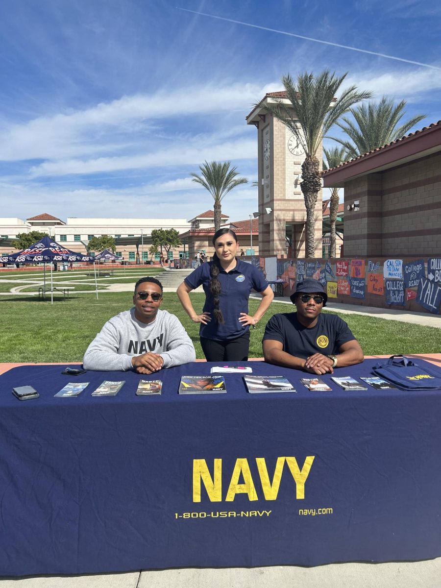  Booth at ERHSS College Kickoff: Navy