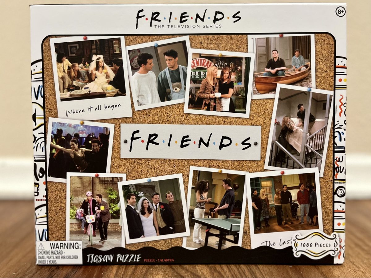 A puzzle of the sitcom Friends