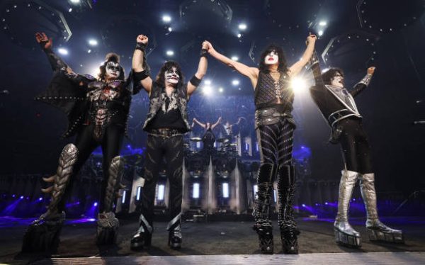 Performance by KISS in New York 
End of the World Tour