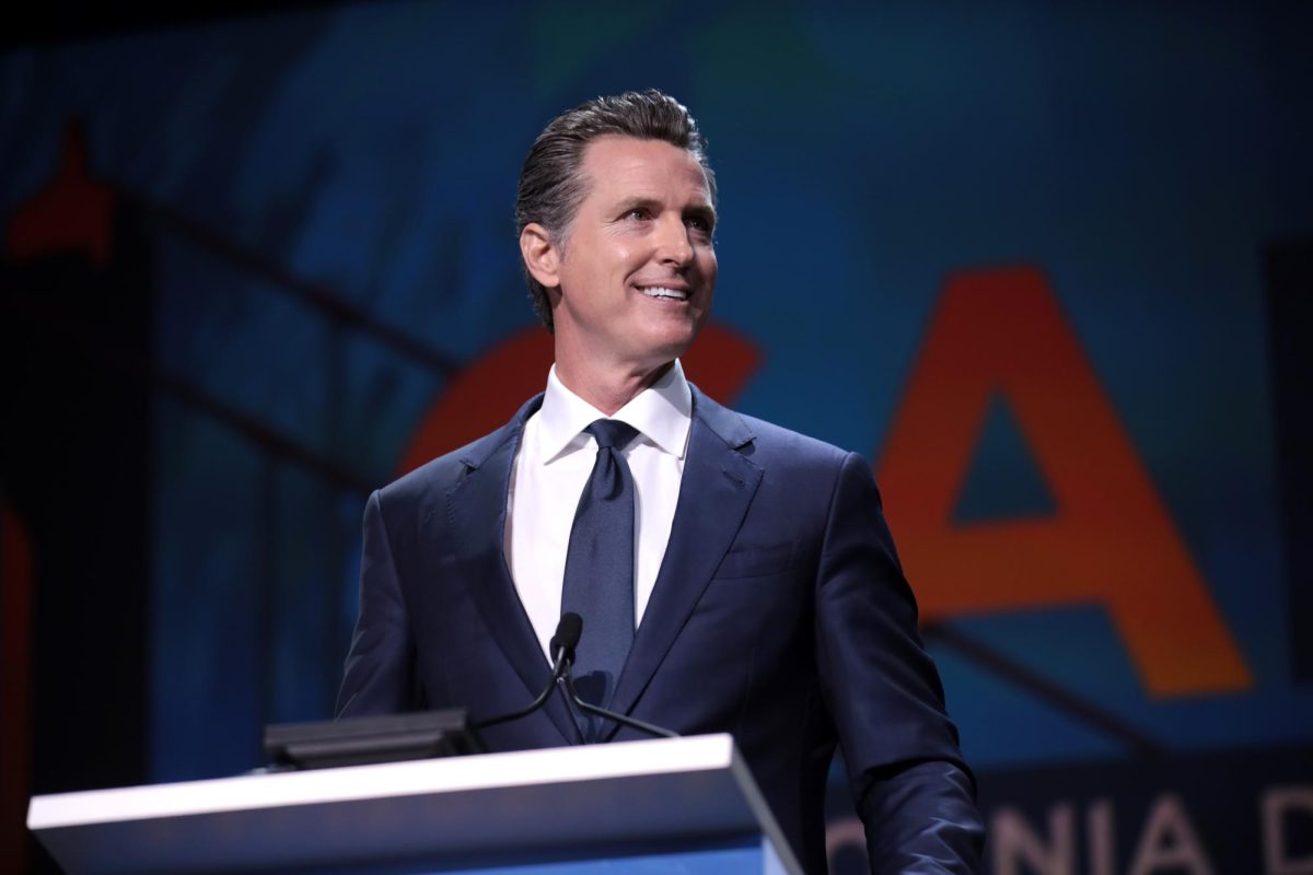 CA Governor Gavin Newsom at the 2019 CA Democratic Party State Convention