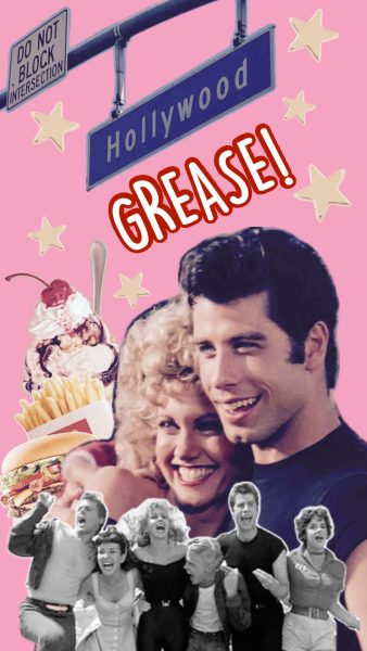 Grease movie collage 