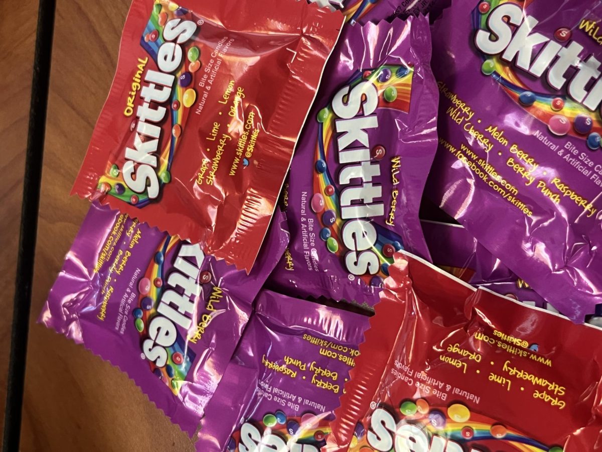 Skittles packets 