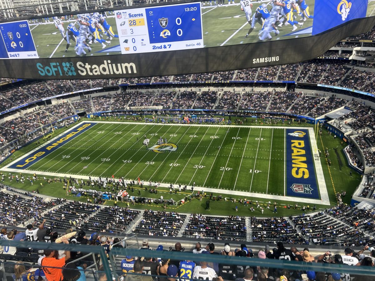 Rams vs. Raiders at Sofi Stadium