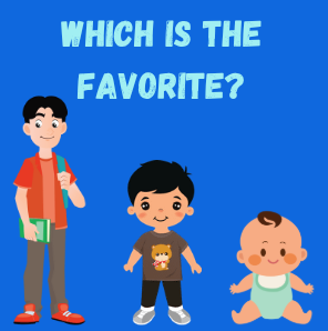 Oldest, Middle, and Youngest child comparison.