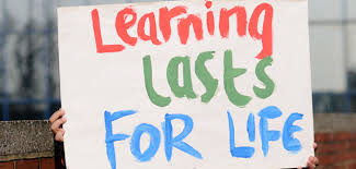 A protest sign in support of education.