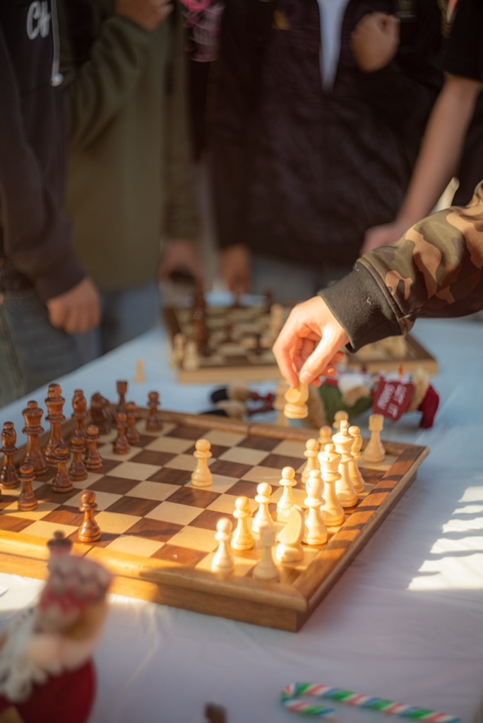 Launch Chess event, located in the middle of ERHS