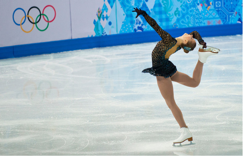 Women's Olympic Figure Skating photo on Wikimedia Commons.