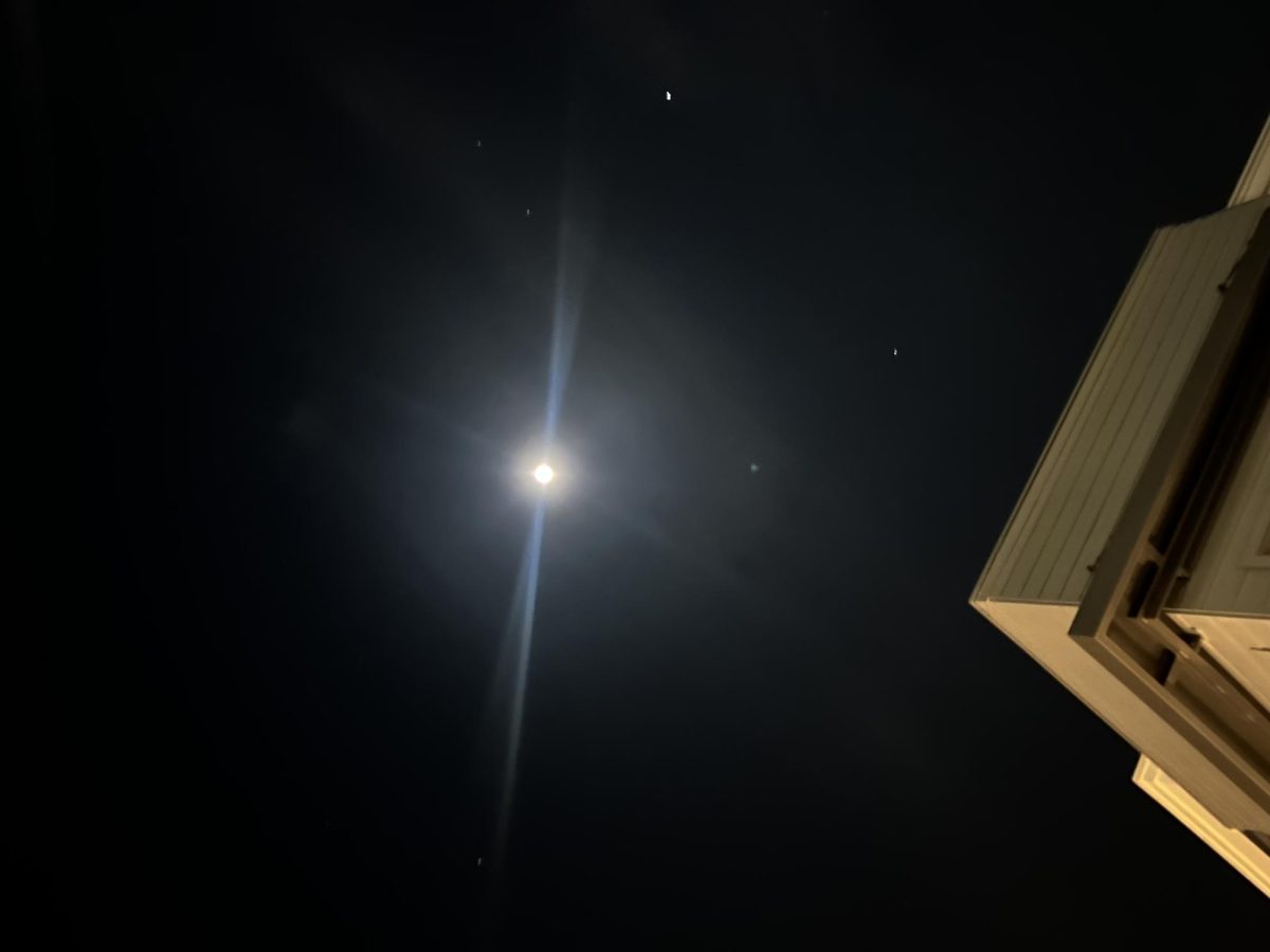 The Moon at night, as seen from Chino, CA